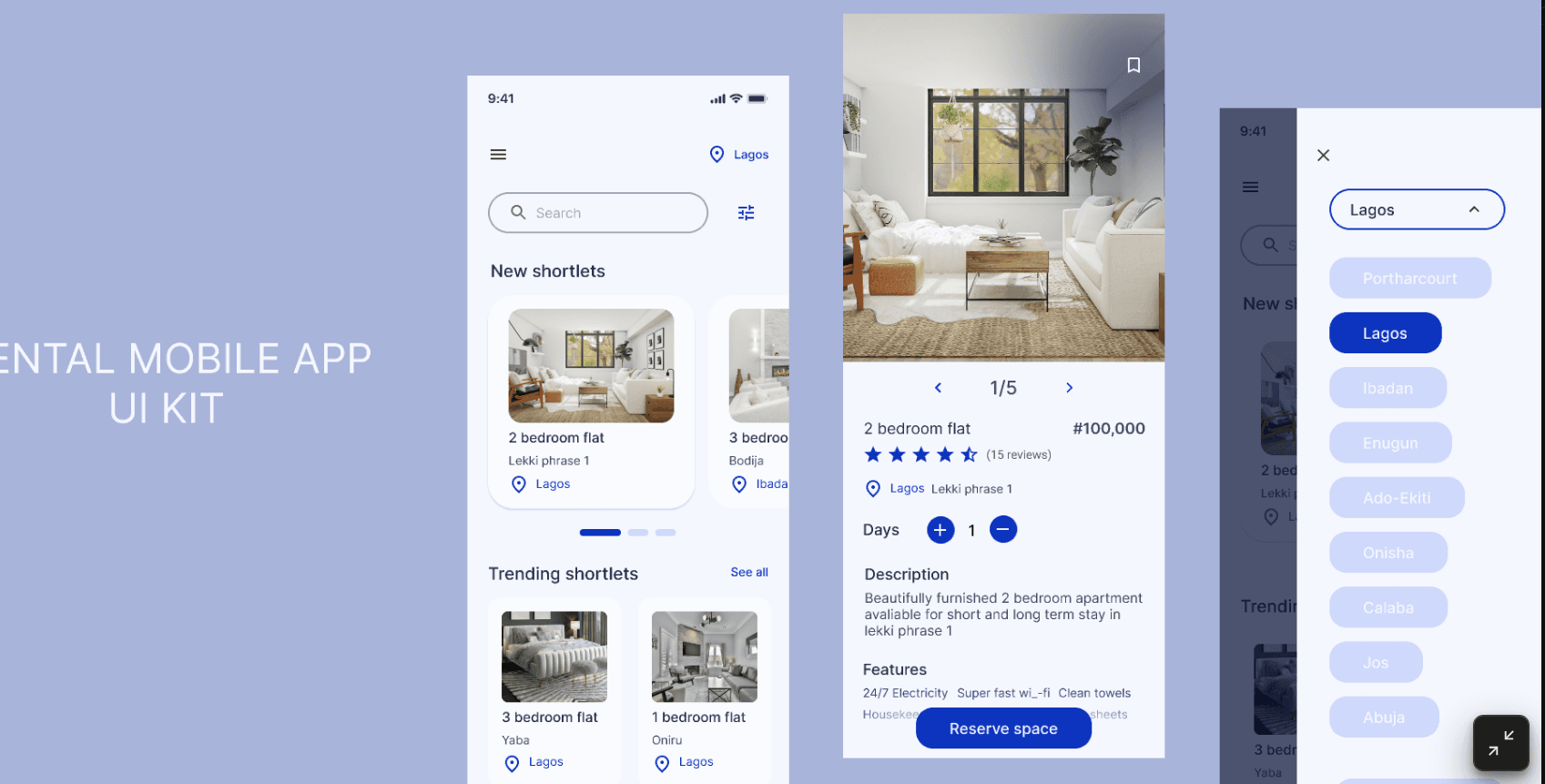 Real Estate Web UI/UX