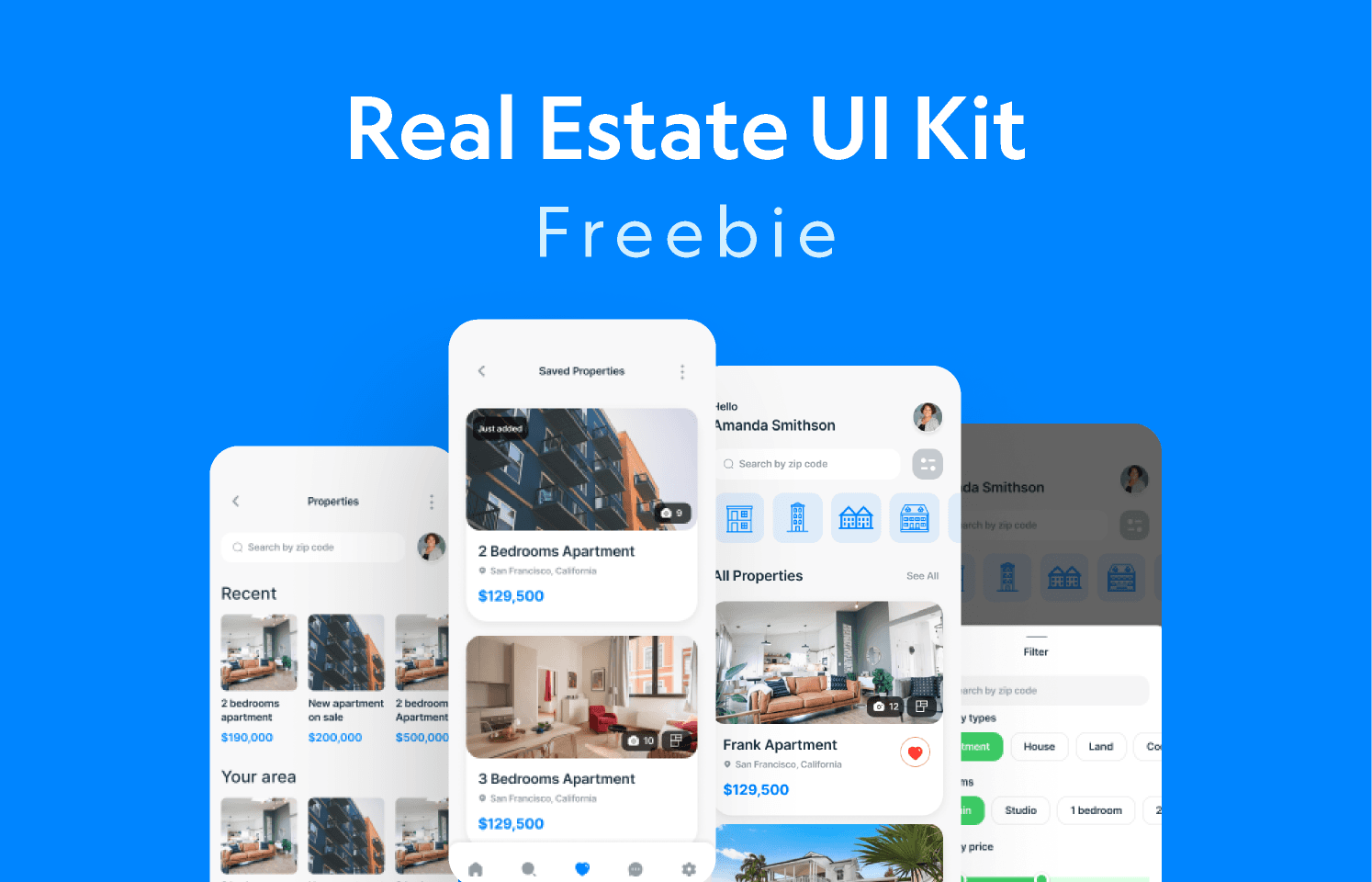 Real Estate Web UI/UX