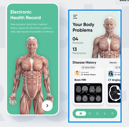 Health Tech Mobile App UI Kit