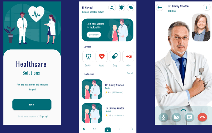 Health Tech Mobile App UI Kit