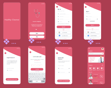 Health Tech Mobile App UI Kit