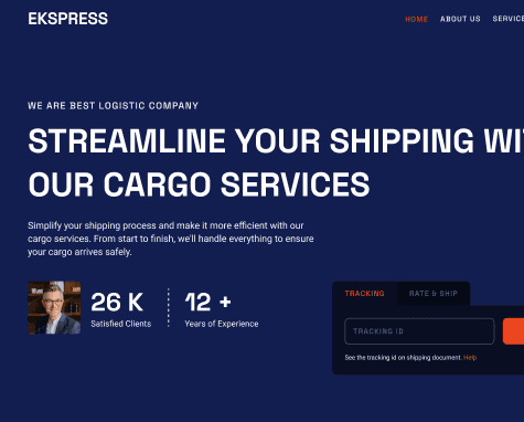 Logistics Web UI Kit