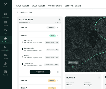 Logistics Web UI Kit