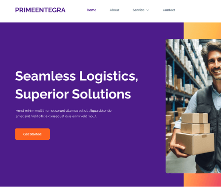 Logistics Web UI Kit