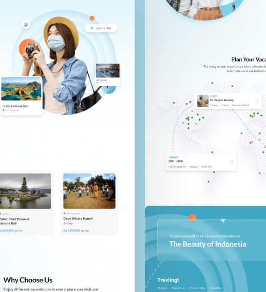 Travel Web UI Kit