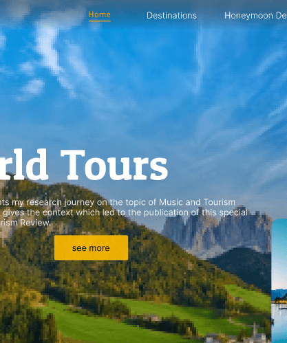 Travel Web UI Kit