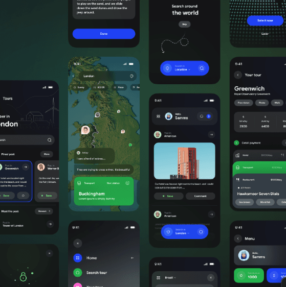 Travel Mobile App UI Kit