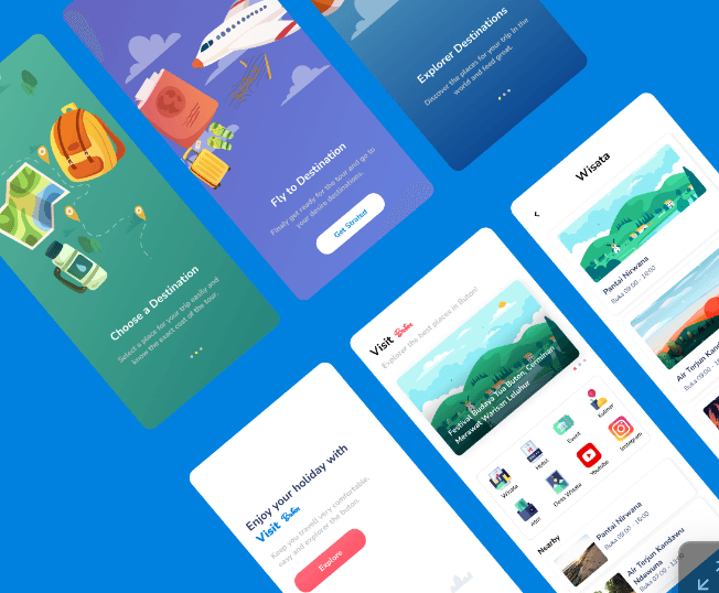 Travel Mobile App UI Kit