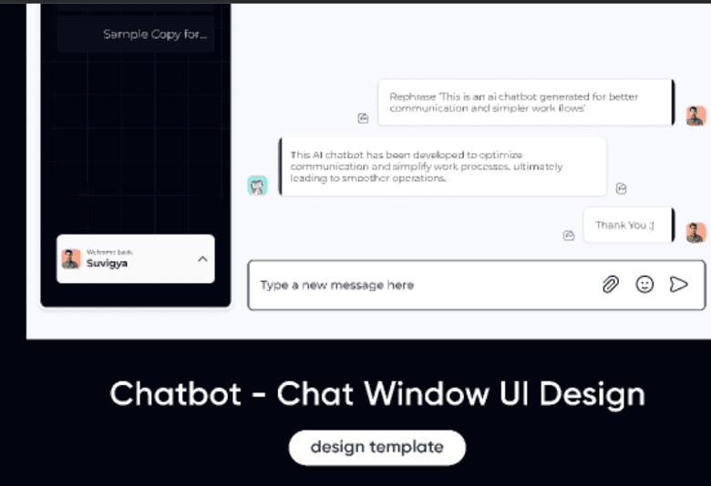 AI Web UI Template